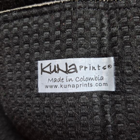 Kuna Prints Tribal Red Black Journey Hiker Mola Boots Unisex 40 US 9 US 7 1/2 - Picture 5 of 5